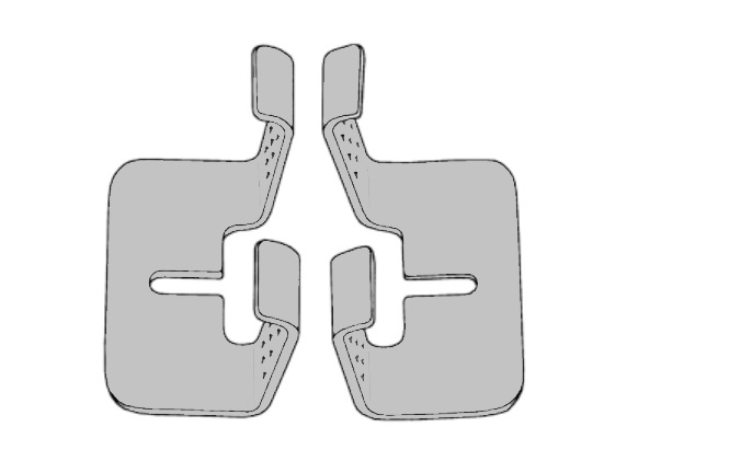 Sellors Rib Spreader Harefield Scapula Blade Only